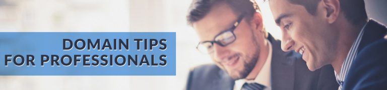 Domain Tips for Professionals