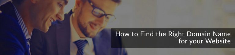 How to Find the Right Domain Name for your Website